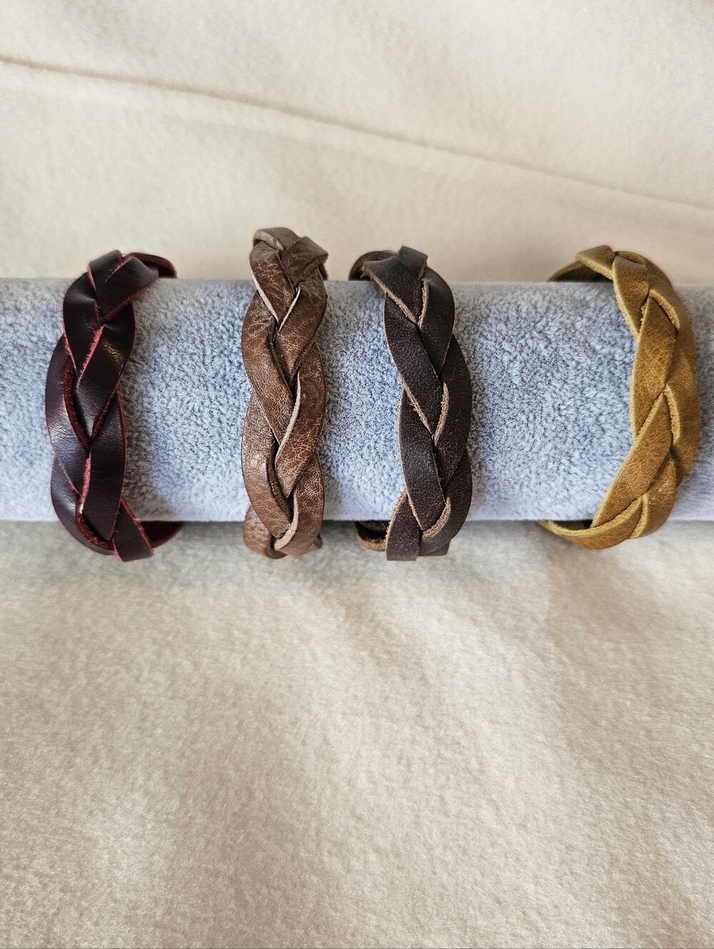 Genuine Leather Braided Bracelets